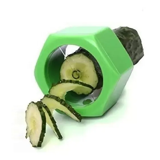 Cortador Decorador Rebana Pepino Ensalada Excelente Oferta
