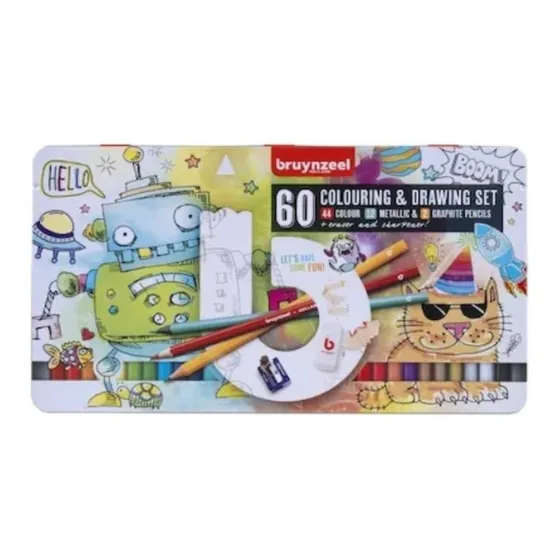 Lapices Colores Bruynzeel X 60 Caja Metálica