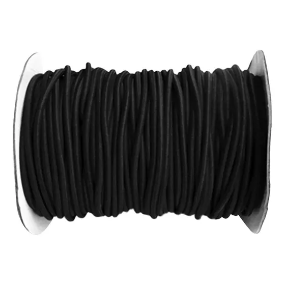 M 4 Mm 10 M Negro Elástico Cuerda Elástica Cuerda De Choque
