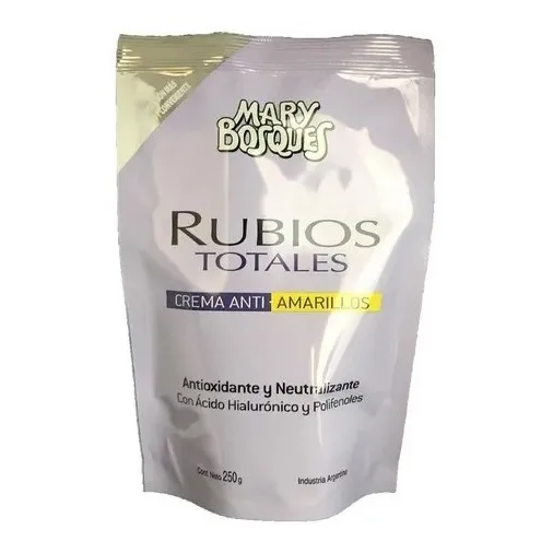 Mary Bosques Rubios Totales Desamarillador X 250g Doypack