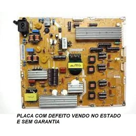 Placa Fonte Da Smart Tv Led Wifi Mod Un46es6500 Com Defeito
