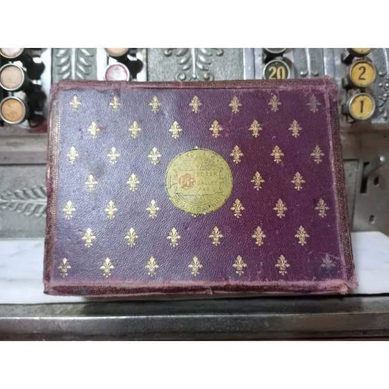 Estuche Caja Antigua Roger Gallet Paris Eau De Espagne Vacia