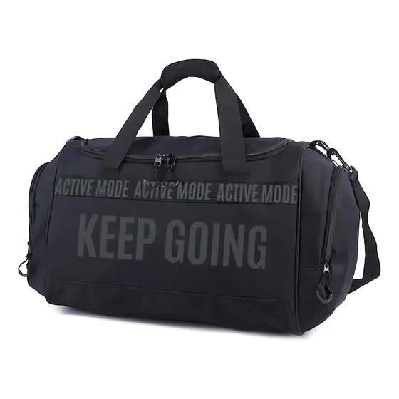 Bolso De Viaje Negro Carry On 41 L