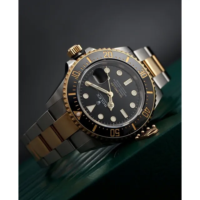Rolex Sea -dwaller Gold Steel Automático 44mm Cerámico