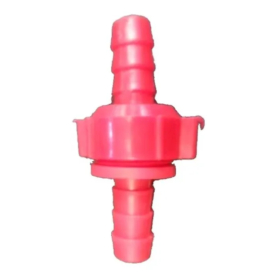 Conexion Para Manguera Plastica Completo 1/2 Rojo X12 Uni