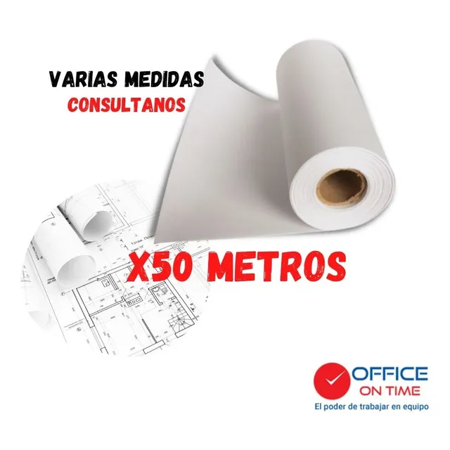 Rollo De Papel Vegetal Plotter Premium 35cm 90gr
