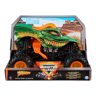 Camión Monstruo Diecast Monster Jam 1:24 Dragón Camión Monstruo Diecast Monster Jam 1:24 Dragón