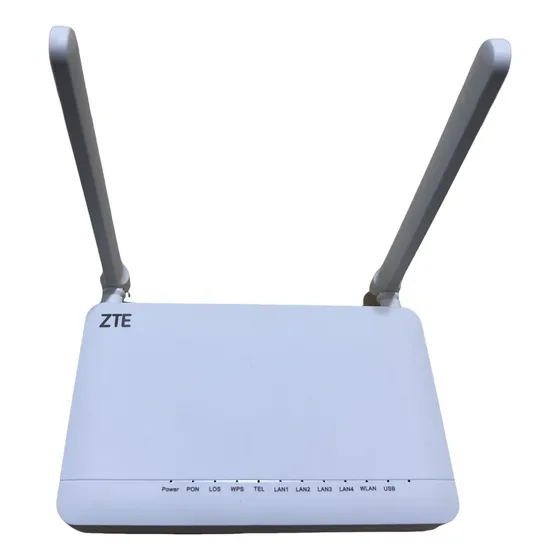 Onu Ont Zte Gpon Wifi Ac F670l 1pot+4ge 2,4/5g 5dbi Upc Cor Branco