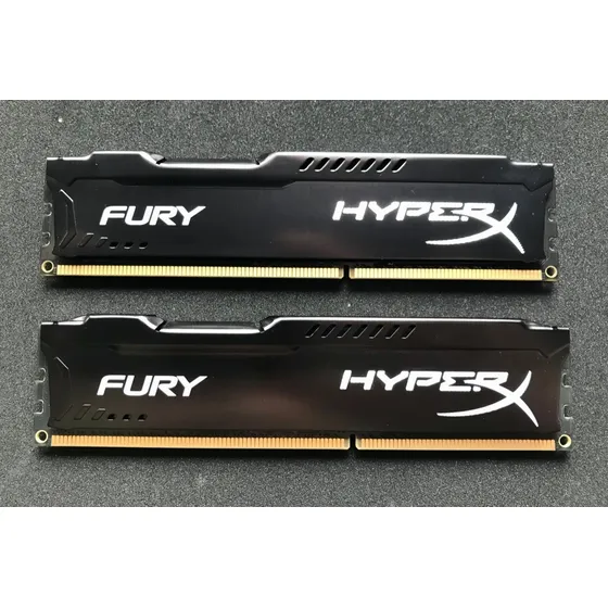 Kit Memoria Kingston Hyperx Fury Ddr3 1600mhz 2x4gb 8gb C10