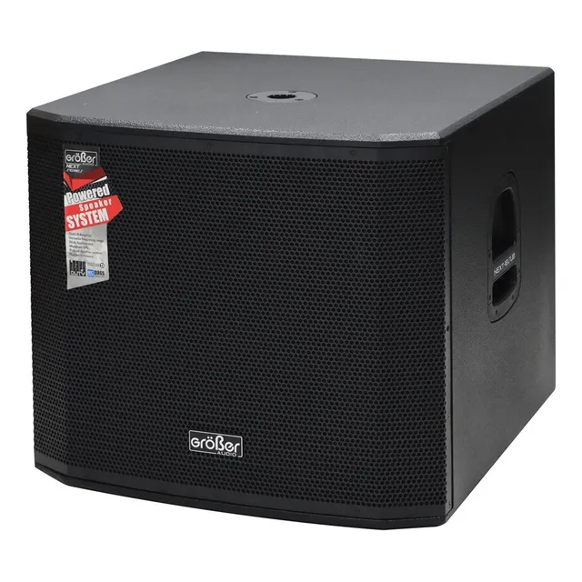 Sub Bajo Activo Grober- Serie 18 800w