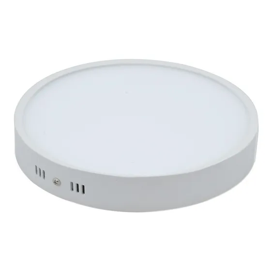 Lampara Led Sobreponer 24w Panel Led Luz Blanca Ojo De Buey Color Blanco 110V
