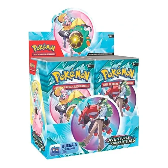 Pokemon Tcg Journey Together Display Booster Box Español