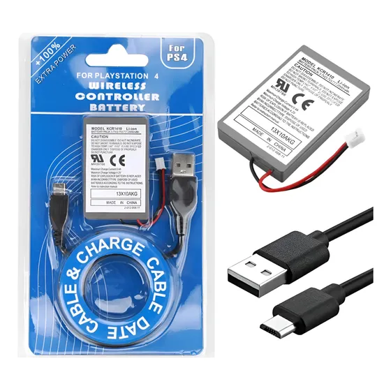 Bateria Joystick Playstation 4 Ps4 + Cable Usb 200mah 3.7v