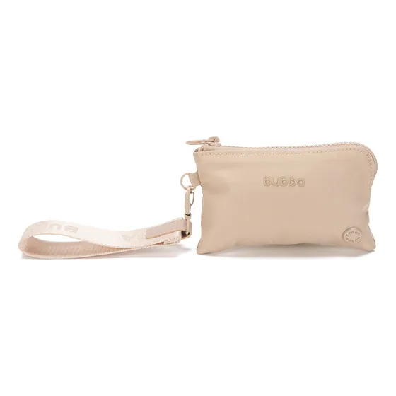 Billetera Anytime Nude Bubba Essentials Color Beige