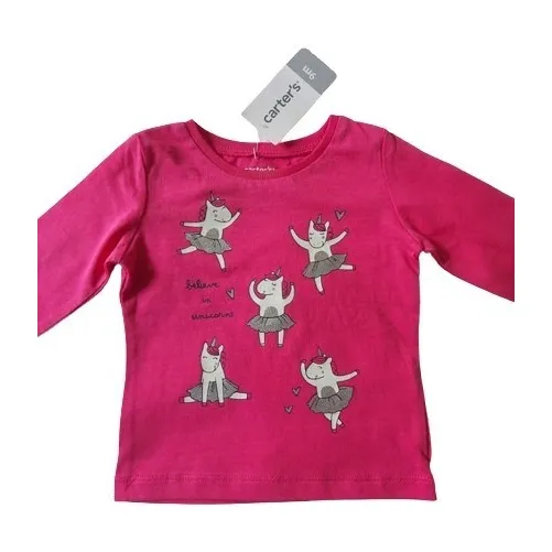 Suéter / Sweater Para Bebé Niña.  Marca: Carter's Talla: 9 M