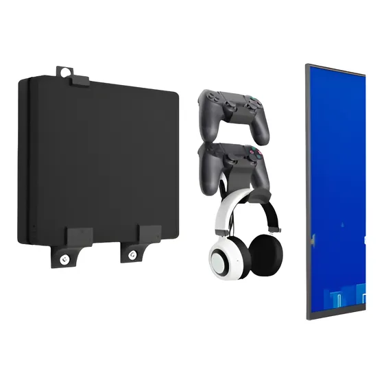Soporte De Pared Genialiss Para Ps4 Slim