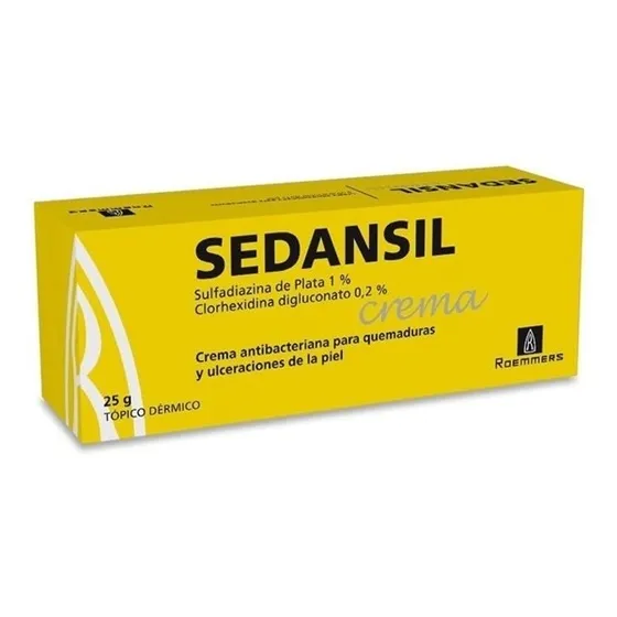 Sedansil® Crema 25g | Quemaduras & Ulceraciones