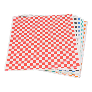 Hojas De Papel Encerado A Prueba De Fugas Para Una Comida De Hojas De Papel Encerado A Prueba De Fugas Para Una Comida De
