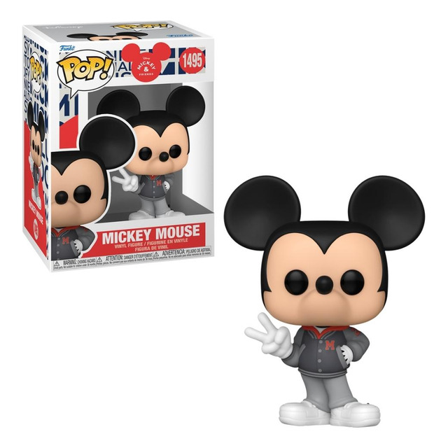 Boneco Funko Pop! Disney Vida Real - Mickey De Moletom Boneco Funko Pop! Disney Vida Real - Mickey De Moletom