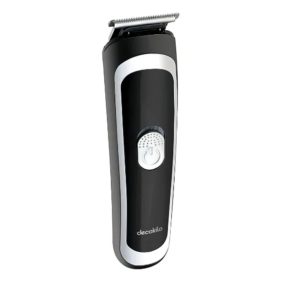 Afeitadora cortadora de pelo inalámbrica waterproof Decakila Kmhr017w color Negro