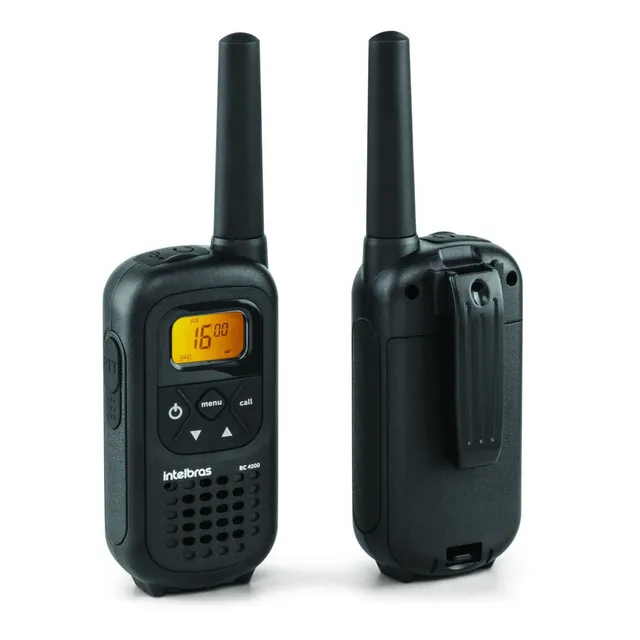 Rádio Comunicador Intelbras Rc 4002 Cor Preto