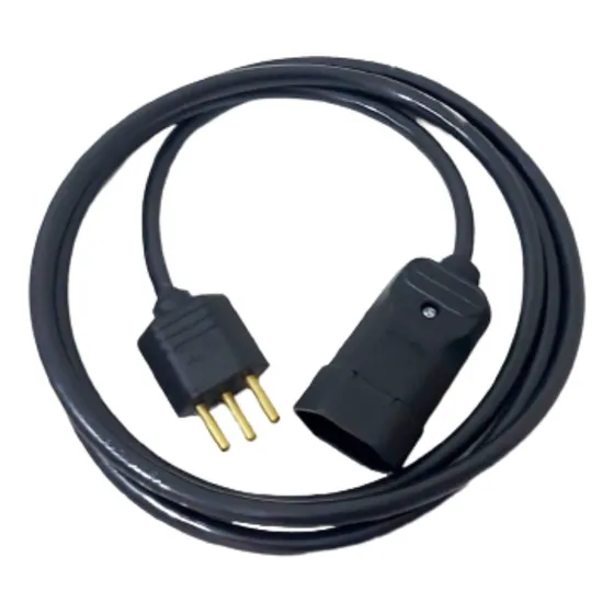 Extensão Elétrica 10a/20a Reforçada 2 M Pp 2x2,5mm Plug Reto