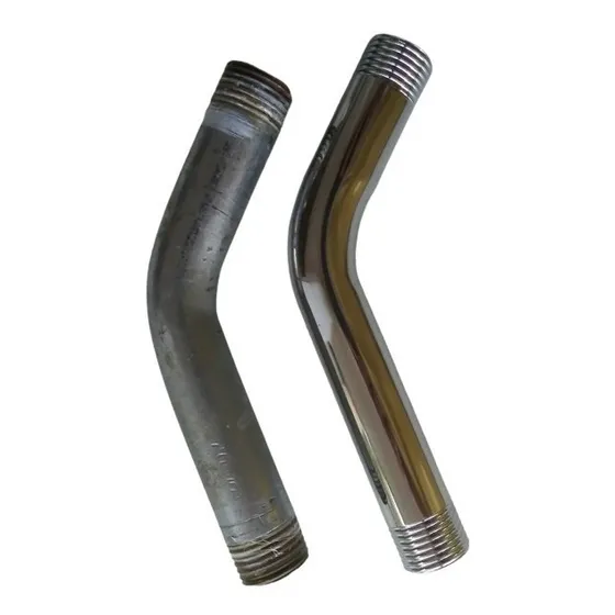 Niples  1/2 De 16 Centimetros Curvos Para Duchas