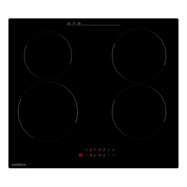 Anáfe Eléctrico De Inducción 4 Discos Xion Xi-ehi40 Color Negro