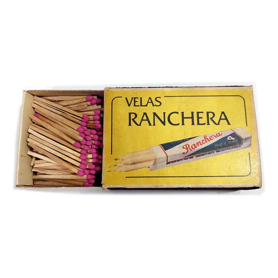 Antigua Caja Fosforos X400 Gran Fragata Publicidad Ranchera