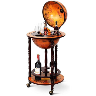Globo Terraqueo Soporte Bar Vinos Estante Botellas Rack Vino Globo Terraqueo Soporte Bar Vinos Estante Botellas Rack Vino