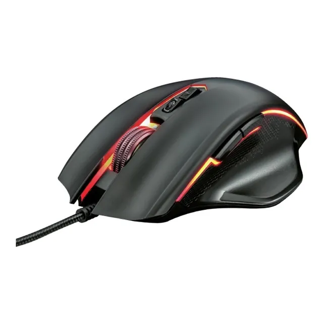 Mouse Gamer Trust Gxt 168 Haze Iluminación Rgb Alambrico Usb