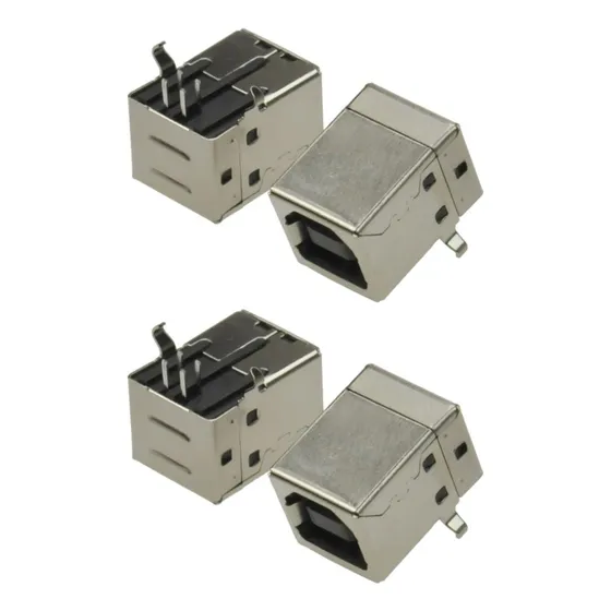5x Conector Usb Tipo B Fêmea Pci 90° 4t (ds1099-bn0)