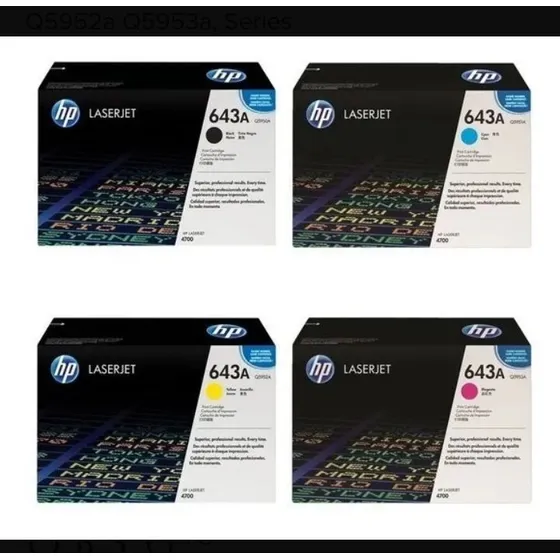 Toner Hp Q5950a Al Q5953a Originales 100% Garantizados Nuevo