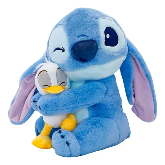 Peluche Stitch Muñeco Adorable Con Patito