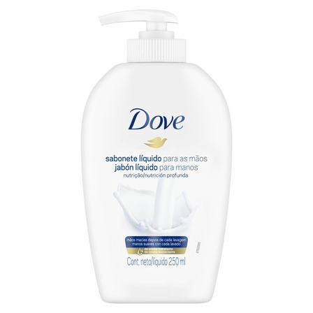 Jabón líquido Dove Original con dosificador 250 ml