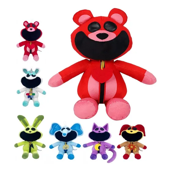 Peluche Smiling Critter Rojo Mediano - Varios Personajes