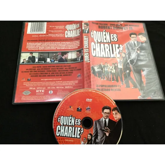 Quien Es Charlie Robert Downey Jr  Dvd