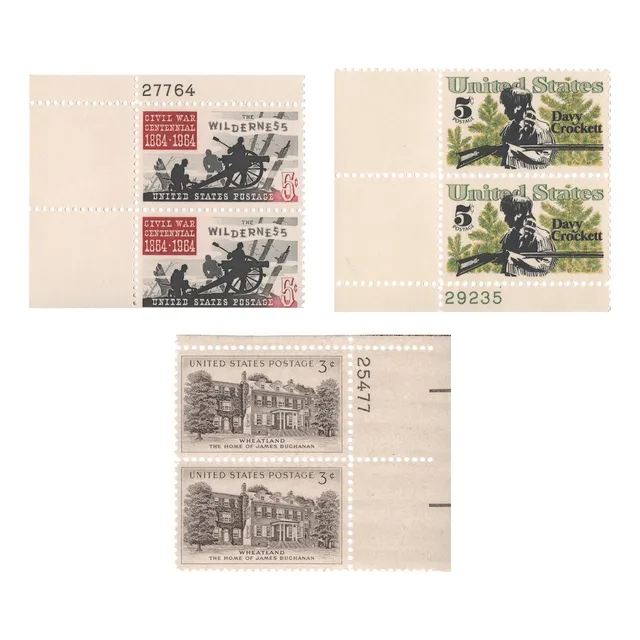 Estampillas X6 Estados Unidos 1954 1964 1967 + Regalos