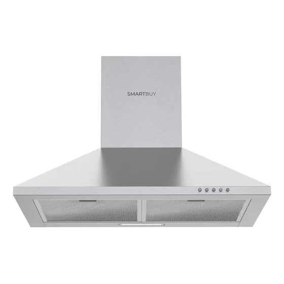 Extractor Purificador De Cocina Smartbuy Acero 3 Velocidades 60 Cm