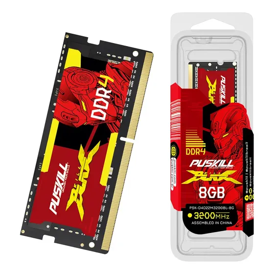 Memoria RAM DDR4 Puskill 8GB 3200MHz SODIMM Para Notebook