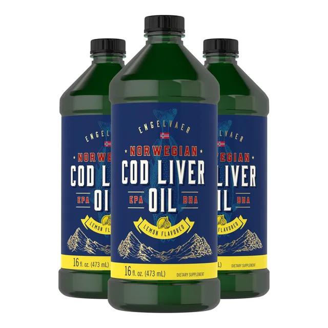 Suplemento Líquido De Aceite De Hígado De Bacalao Carlyle, 4