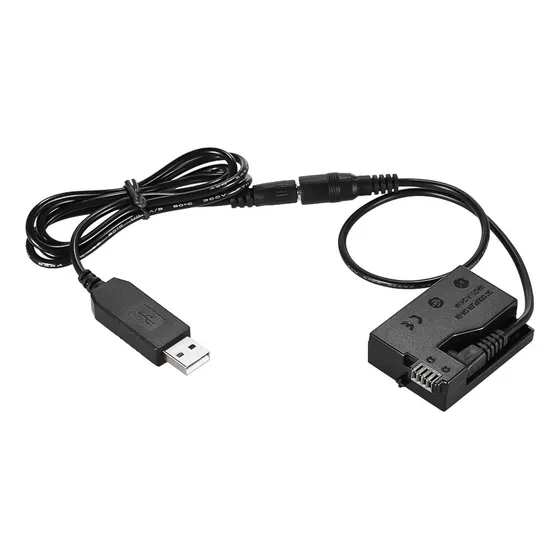 Cable De Repuesto For Adaptador De Corriente Lp-e8 Con Banc