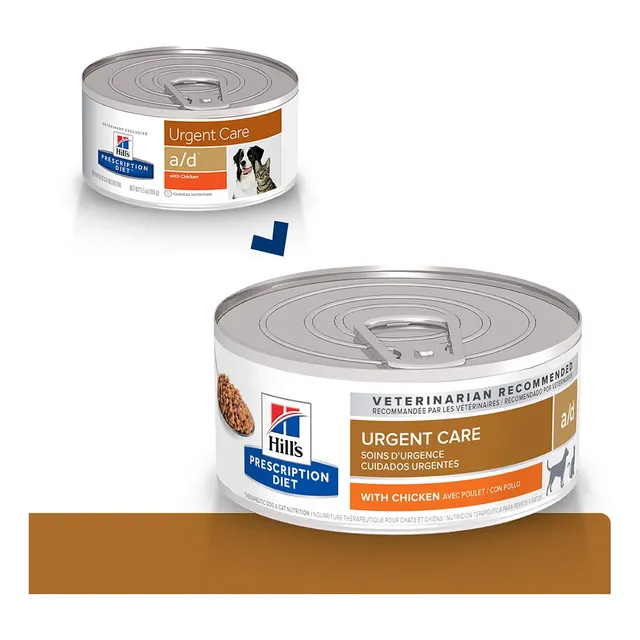 Comida Perros Y Gatos Hills Prescription Diet Urgen A/d 5.5
