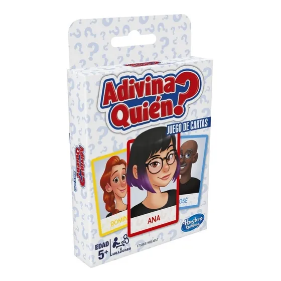 Juego De Mesa Adivina Quién? El Juego De Cartas Hasbro Nuevo