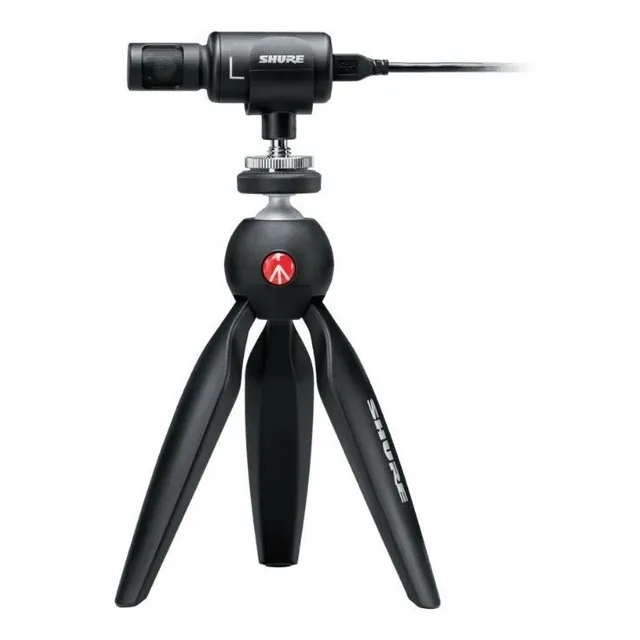 Microfono Y Videokit Shure Mv88+videokit Tripiè Abraza...