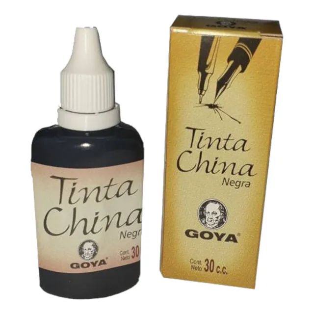 Tinta China Negra Goya Serviciopapelero