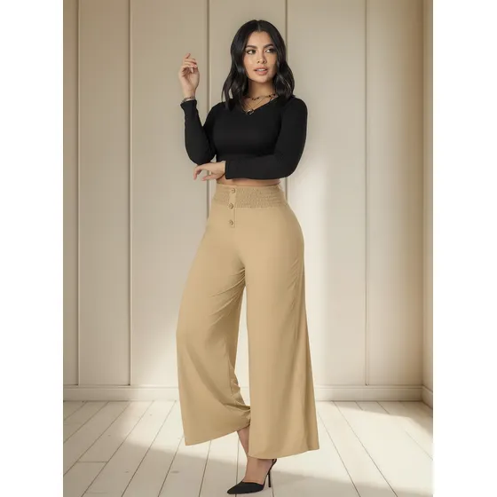 Pantalón Mujer Caramelo Mp 3407