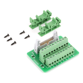 Conector De Bloque De Terminales Plc Idc20p, 20 Pines, Cabez Conector De Bloque De Terminales Plc Idc20p, 20 Pines, Cabez