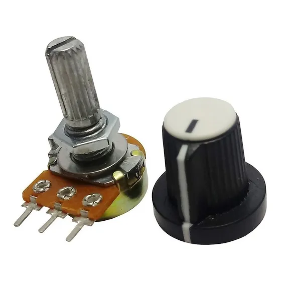 Potenciômetro Linear Knob Escolha Um Valor Ohm (10 Unidades)