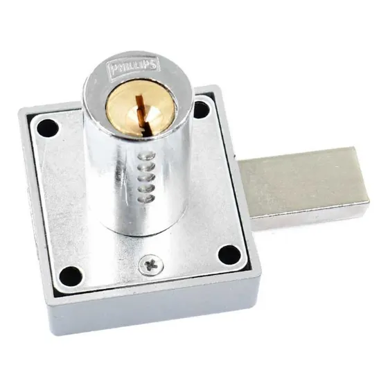 Cerradura Phillips De Mueble 250 Derecha Izquierda Cromo S Cromo/satín